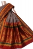 Traditional Contrast Wedding South Silk Saree